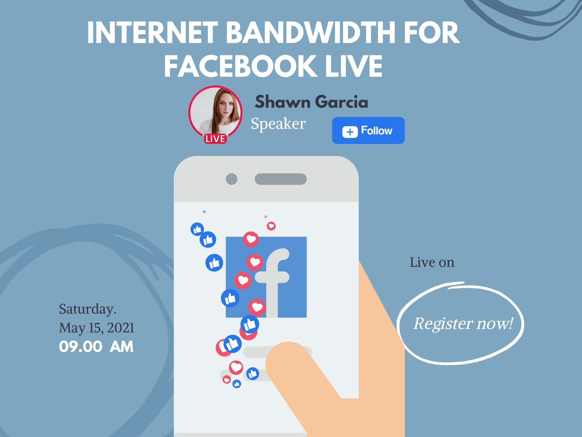 Internet Bandwidth for Facebook LIVE